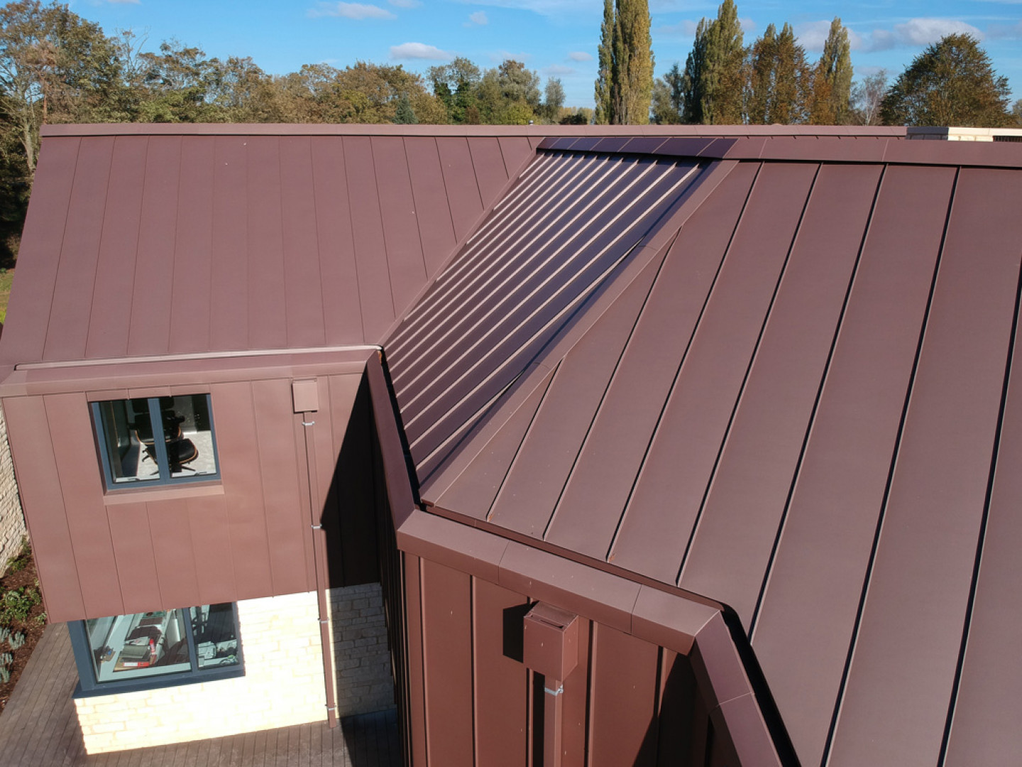 Standing Seam Zinc Roof Build Up Options,SIG Design & Technology