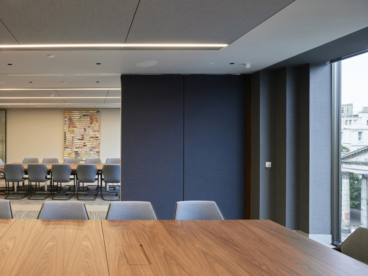 Adaptable Boardroom for HighSpec Scottish Head Office,Style moveable