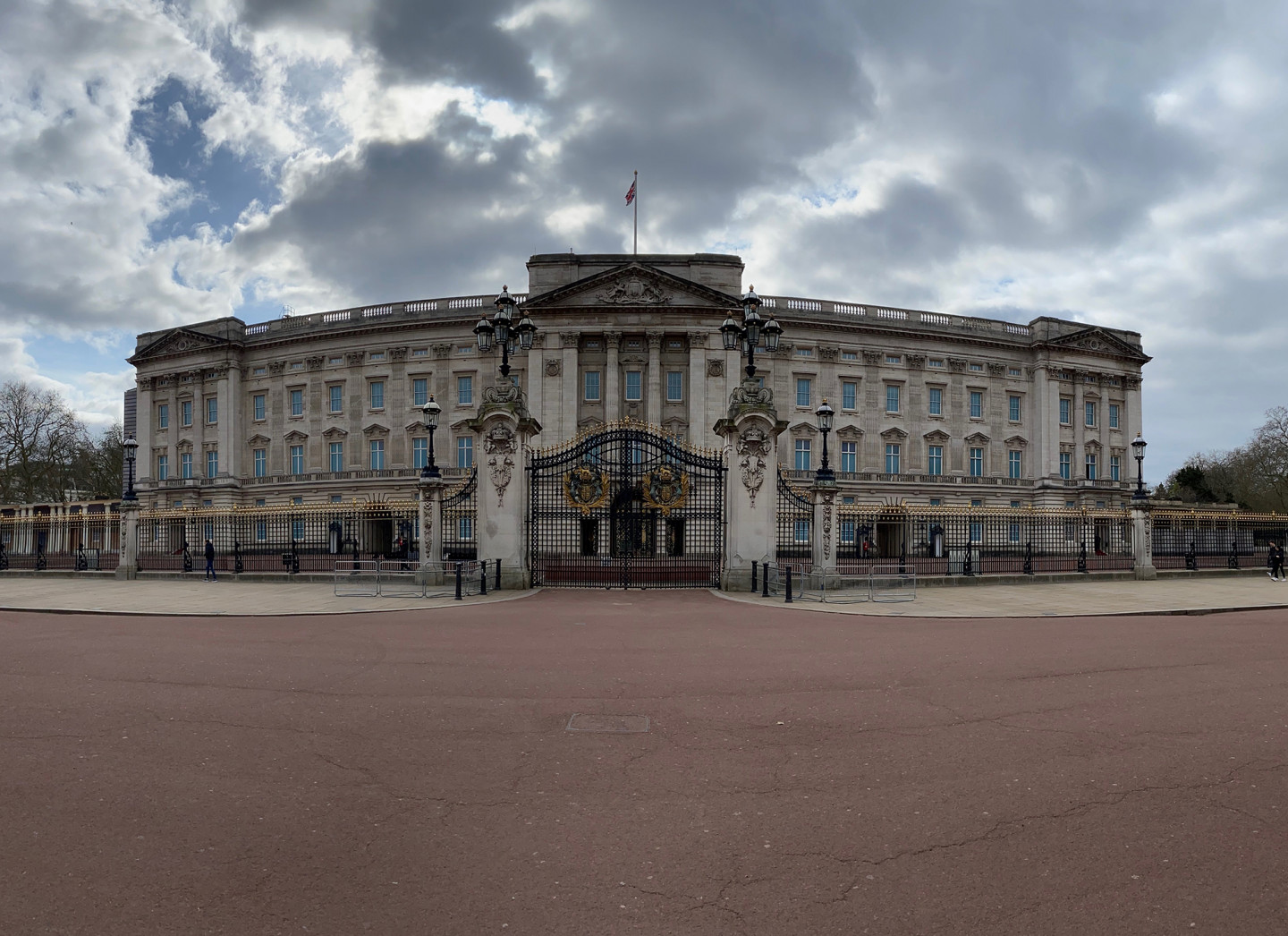 Taken on 28th March while cycling past Buckingham Palace. © Adam Becksmith